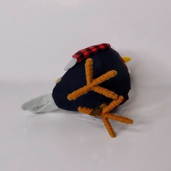 NWT!! Target Spritz CLEF Bird Winter Wonderland Santa Hat Plaid Wondershop 2021 - Picture 9 of 11